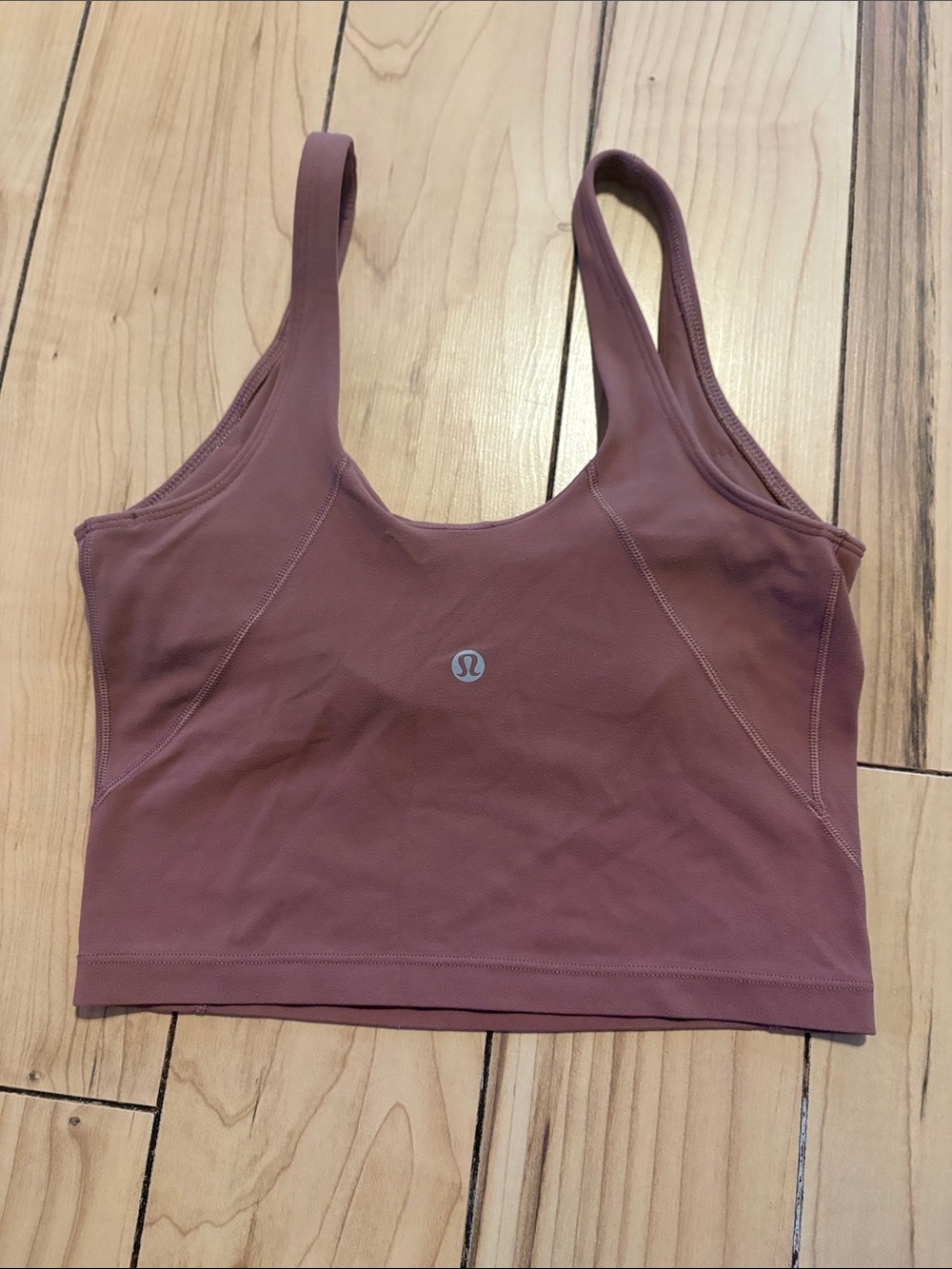 lululemon athletica Dusty Rose Cropped Sports Tank